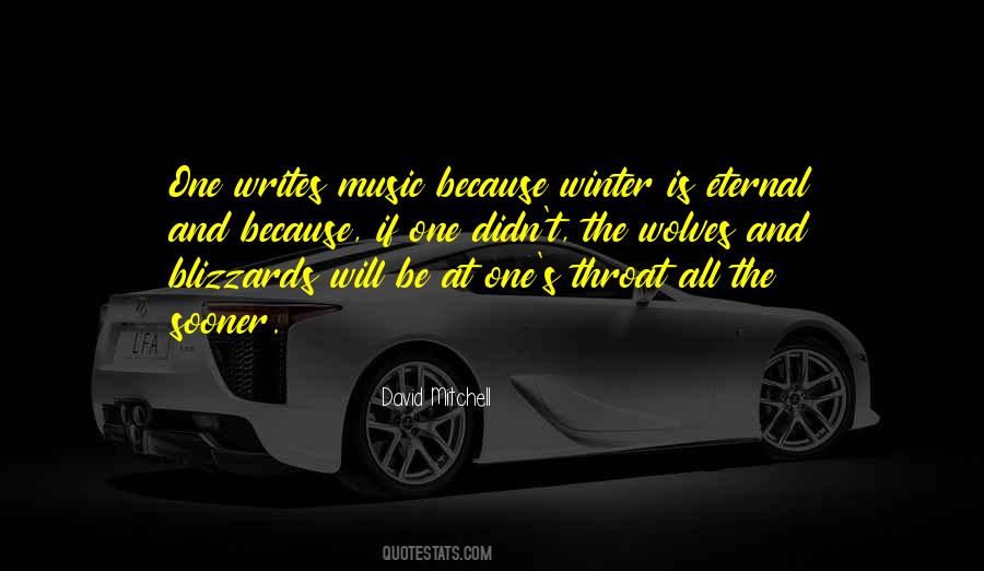 Quotes About Blizzards #198684