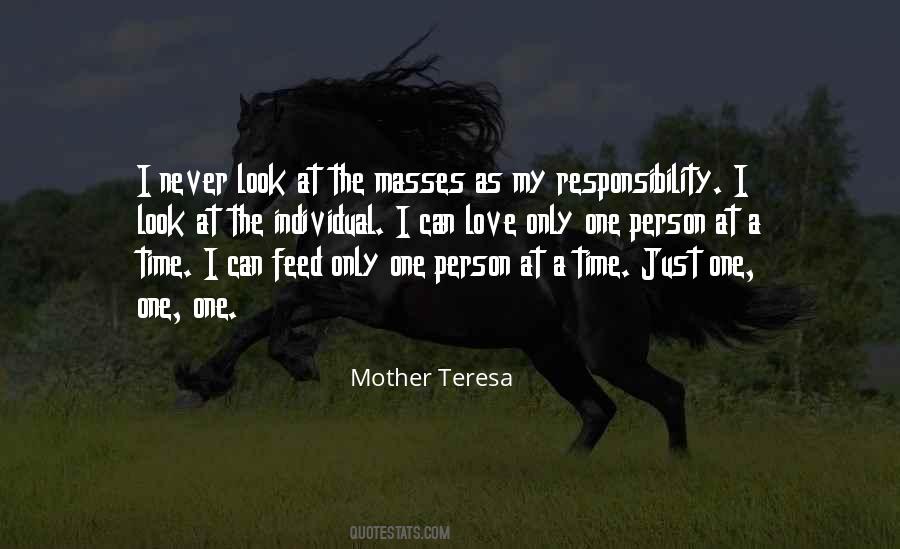 Quotes About Responsibility Love #226763