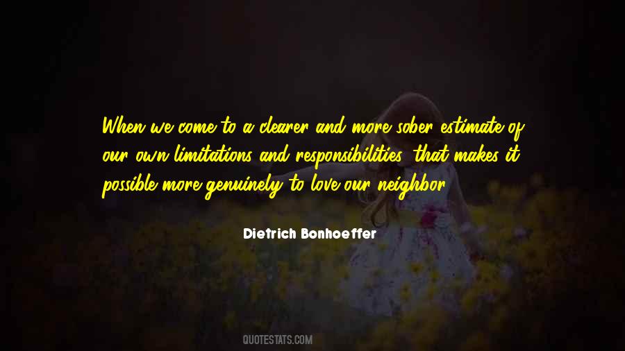 Quotes About Responsibility Love #257966