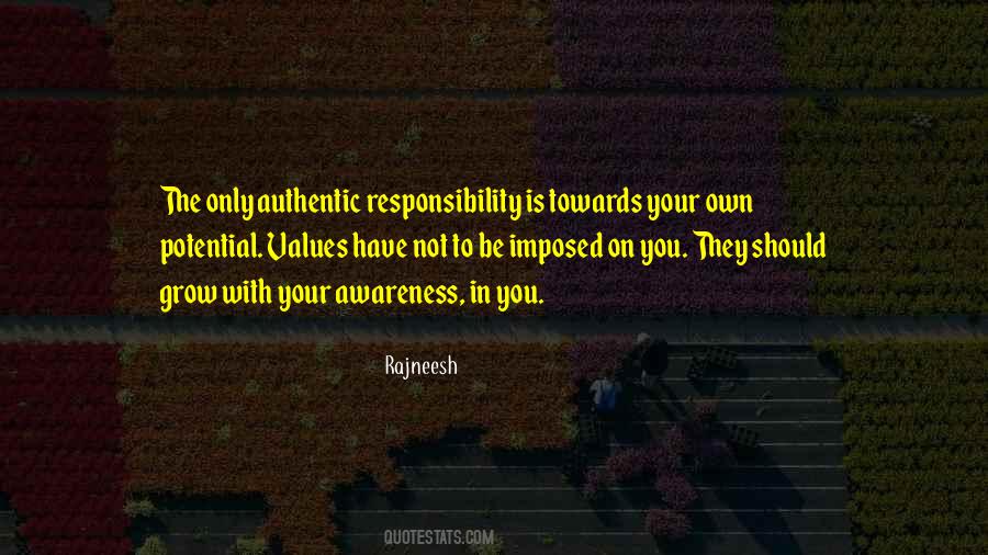 Quotes About Responsibility Love #310146