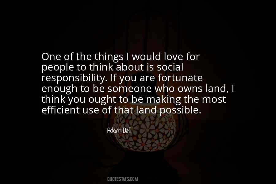 Quotes About Responsibility Love #524273