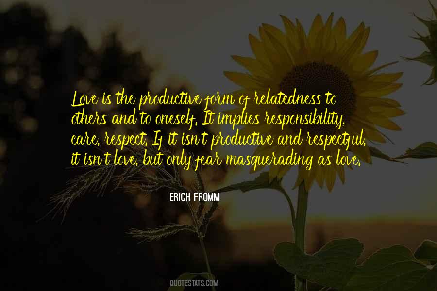 Quotes About Responsibility Love #575478