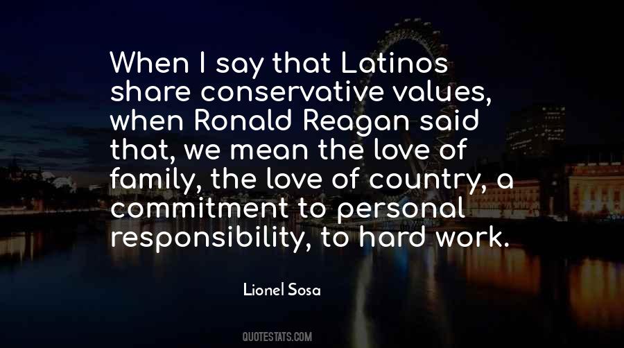 Quotes About Responsibility Love #584087