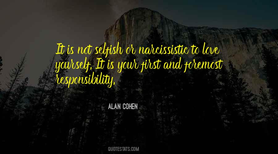 Quotes About Responsibility Love #732800