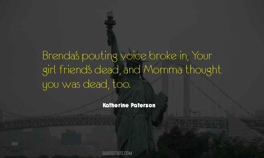 Quotes About Pouting #519555