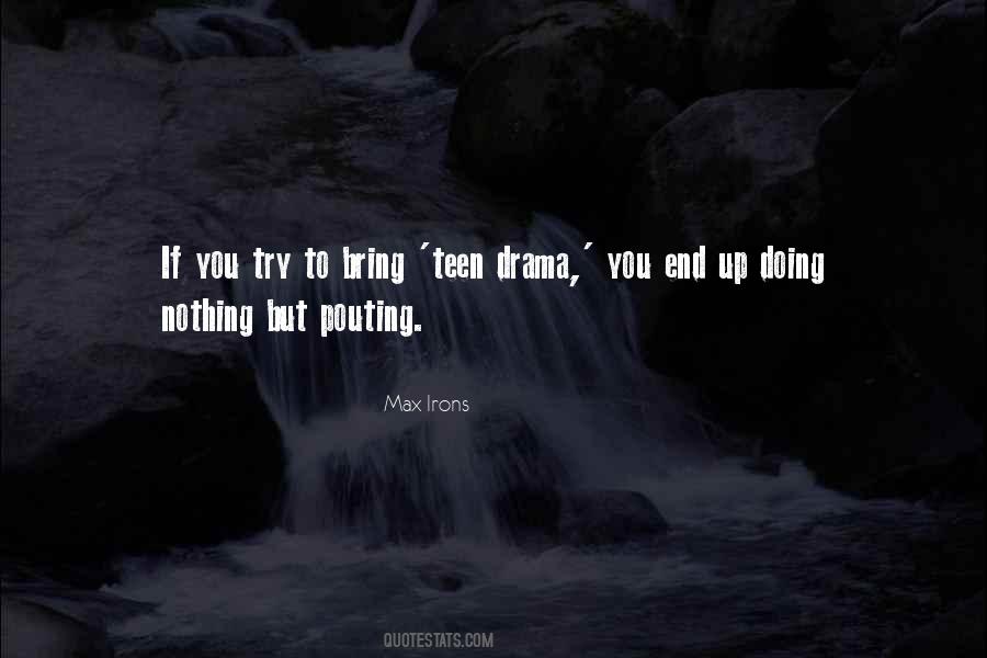Quotes About Pouting #989366
