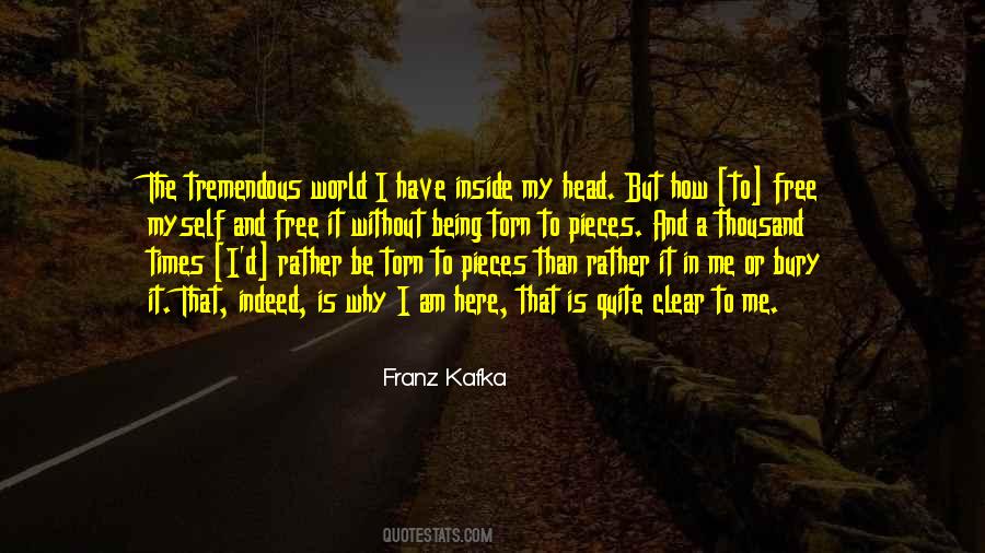 Torn From The Inside Out Quotes #128580