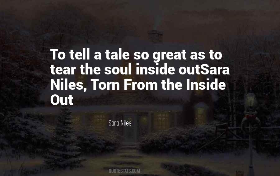 Torn From The Inside Out Quotes #255905