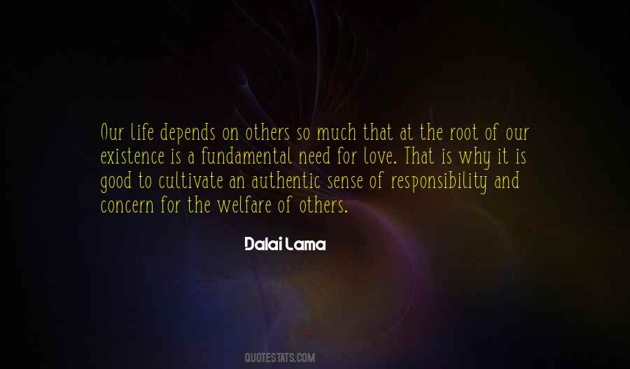 Quotes About Responsibility For Others #33701