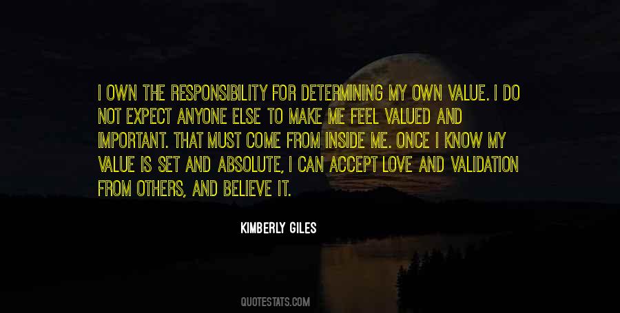 Quotes About Responsibility For Others #671187