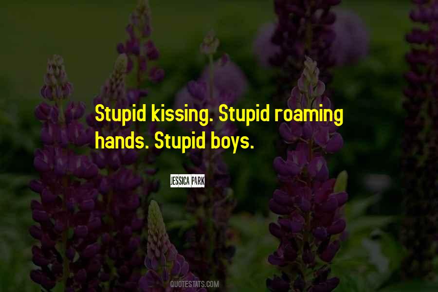 Stupid Boys Quotes #895226