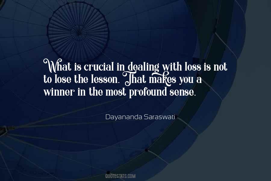 Quotes About Profound Loss #192321