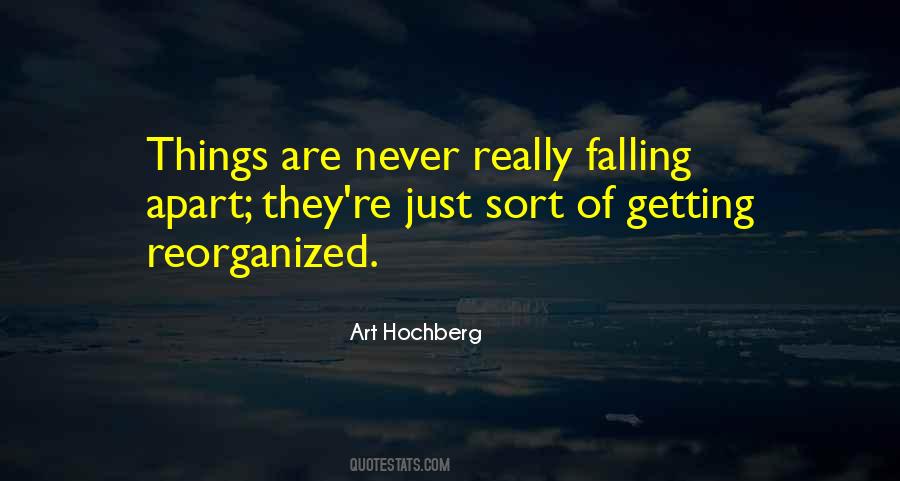 Quotes About Things Falling Apart #1018118