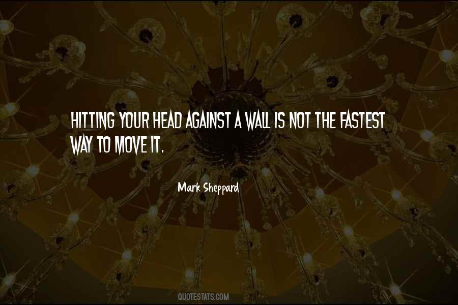 Quotes About Hitting The Wall #577957