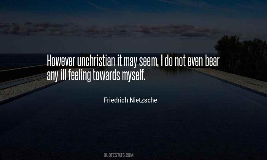 Ill Feeling Quotes #1362936