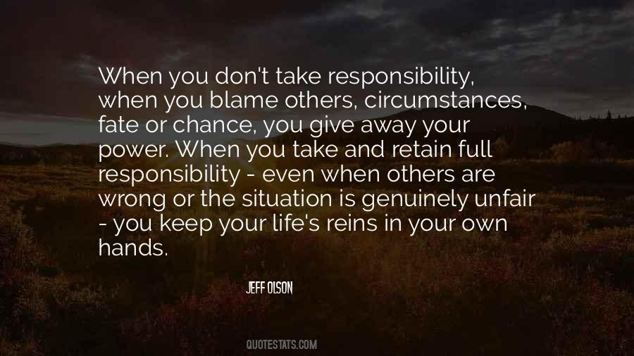 Quotes About Responsibility And Power #1098538