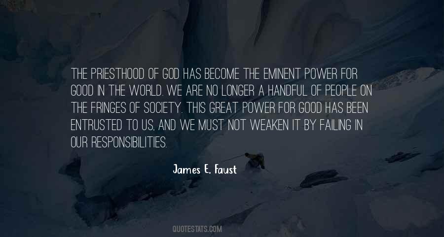 Quotes About Responsibility And Power #1178386