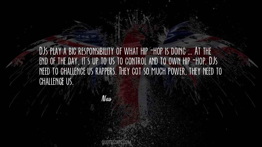 Quotes About Responsibility And Power #242770