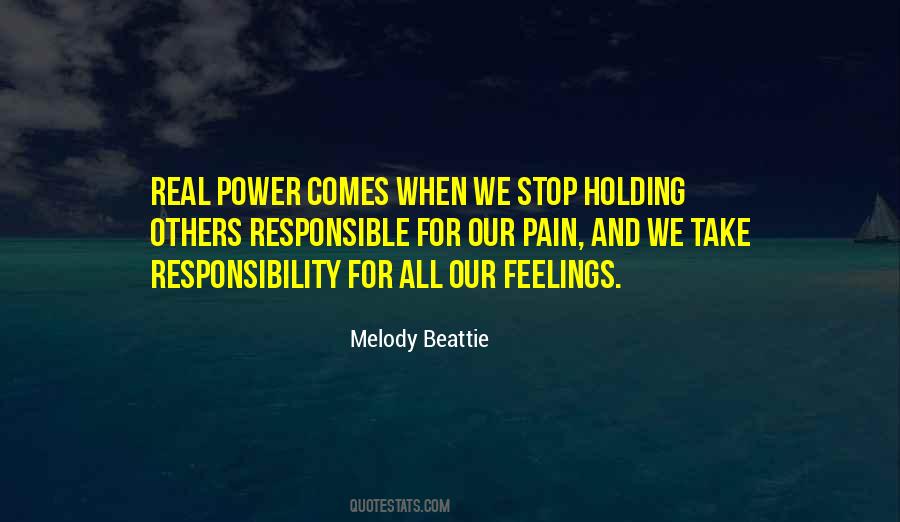 Quotes About Responsibility And Power #646307