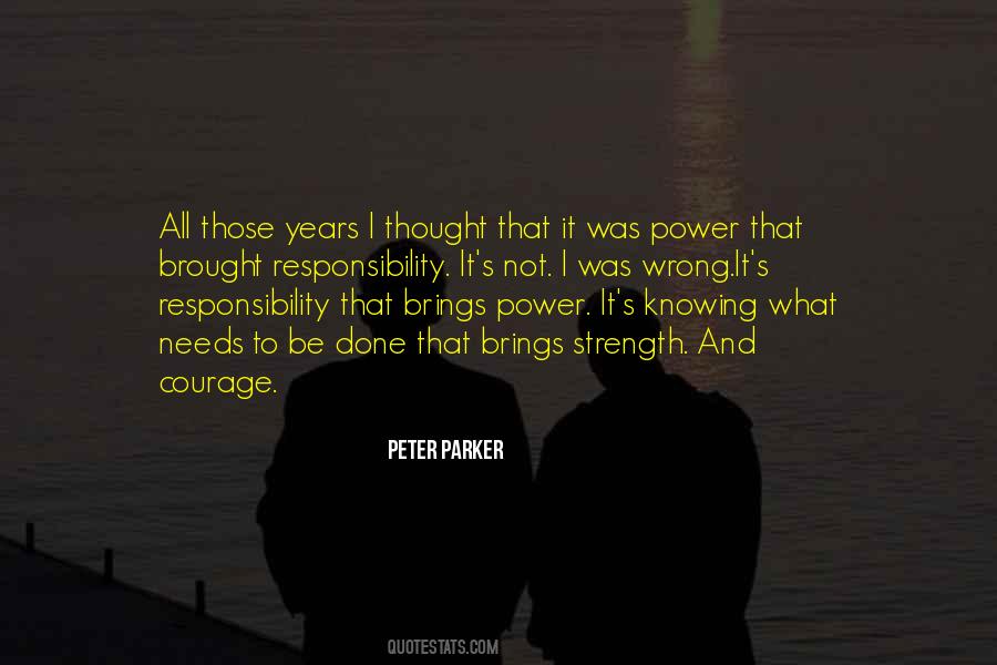 Quotes About Responsibility And Power #764181