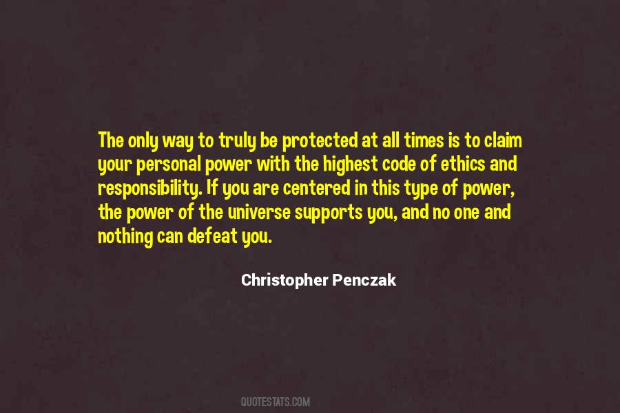 Quotes About Responsibility And Power #779373