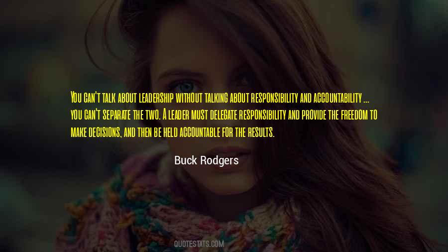 Quotes About Responsibility And Freedom #1059601