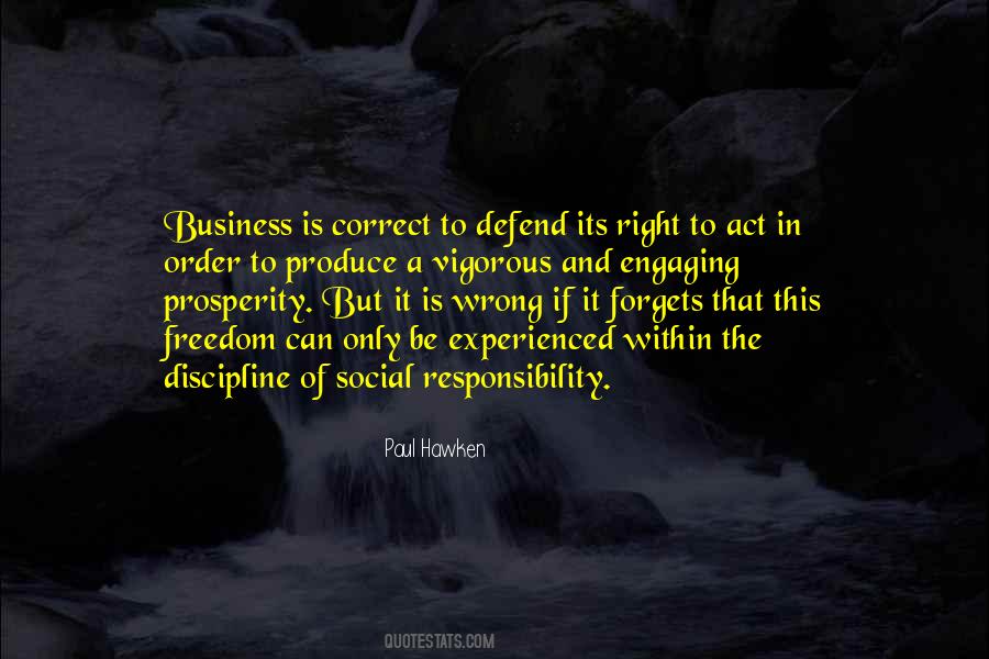 Quotes About Responsibility And Freedom #1277501