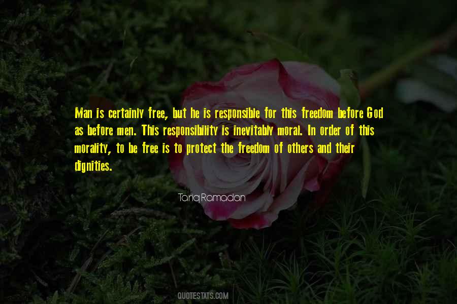 Quotes About Responsibility And Freedom #1331165