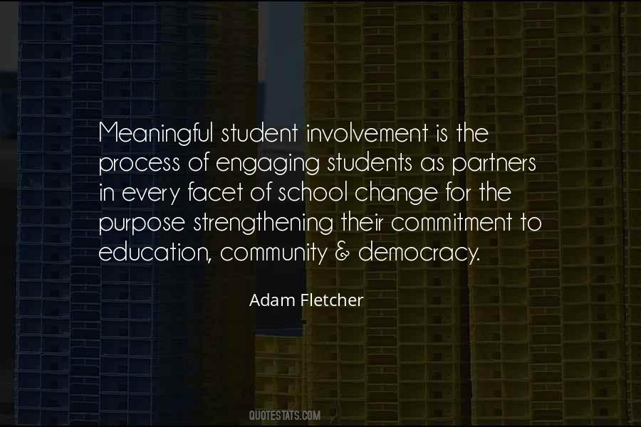 Quotes About Involvement In The Community #431757