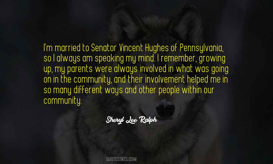 Quotes About Involvement In The Community #799970