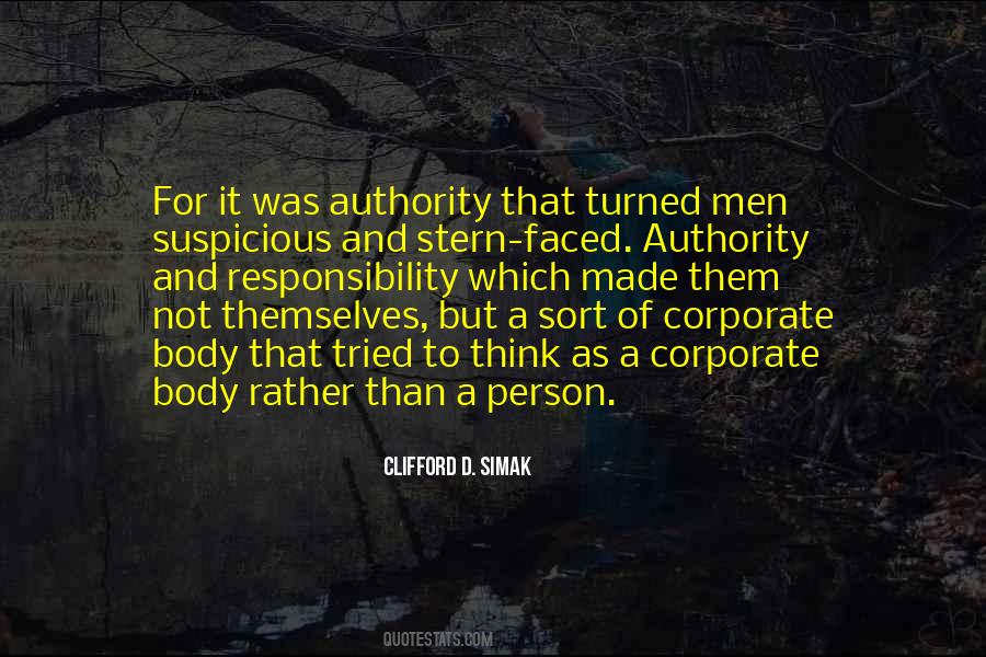 Quotes About Responsibility And Authority #172623