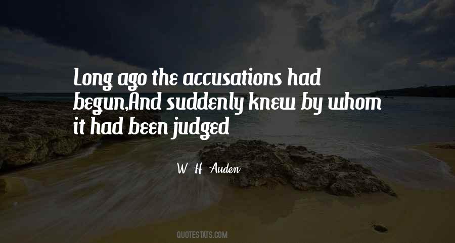 Quotes About Accusations #613473
