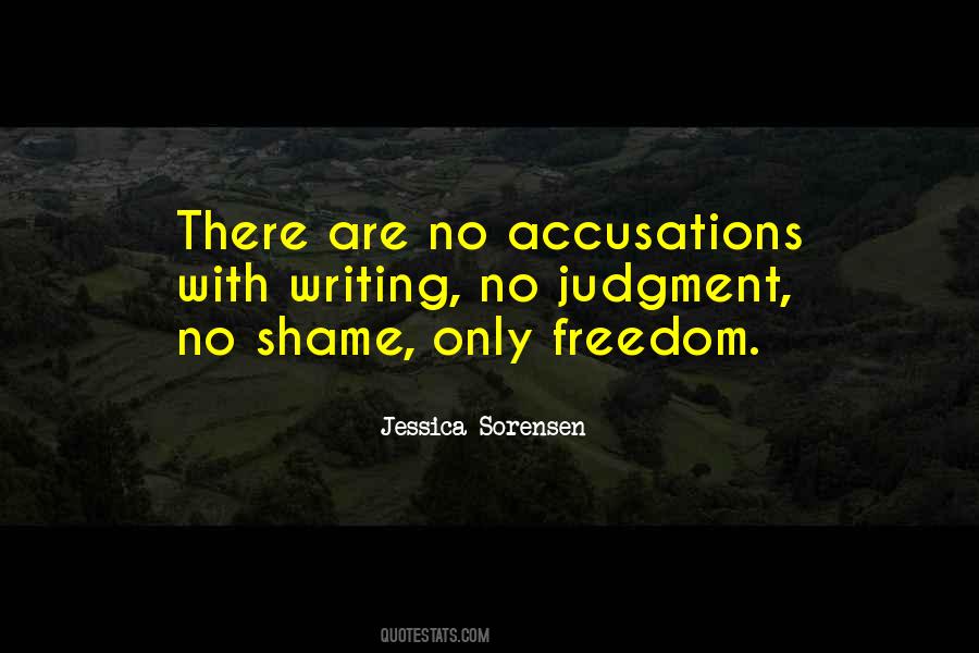 Quotes About Accusations #926534