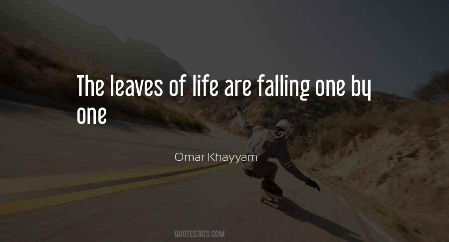 Quotes About Falling Leaves #27197