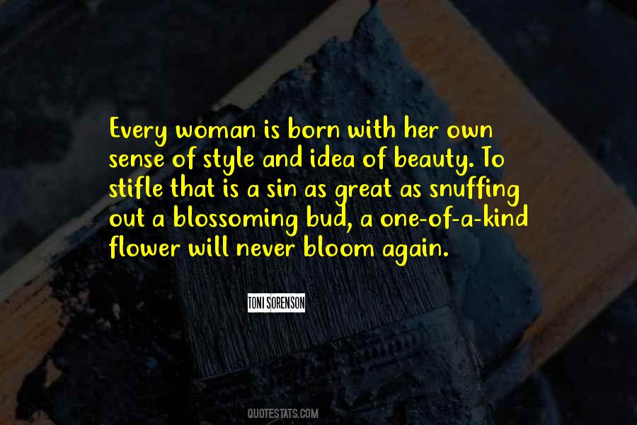 Quotes About A Blossoming Flower #848938
