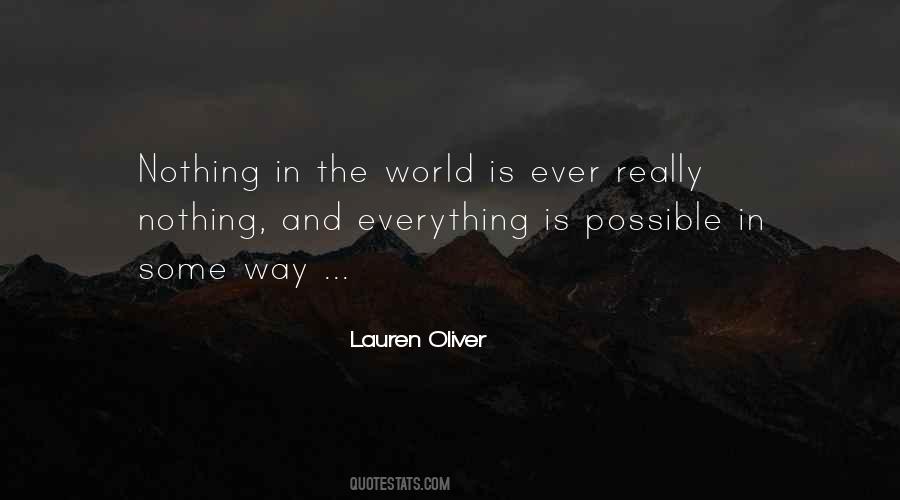 Quotes About Everything Is Possible #1310372