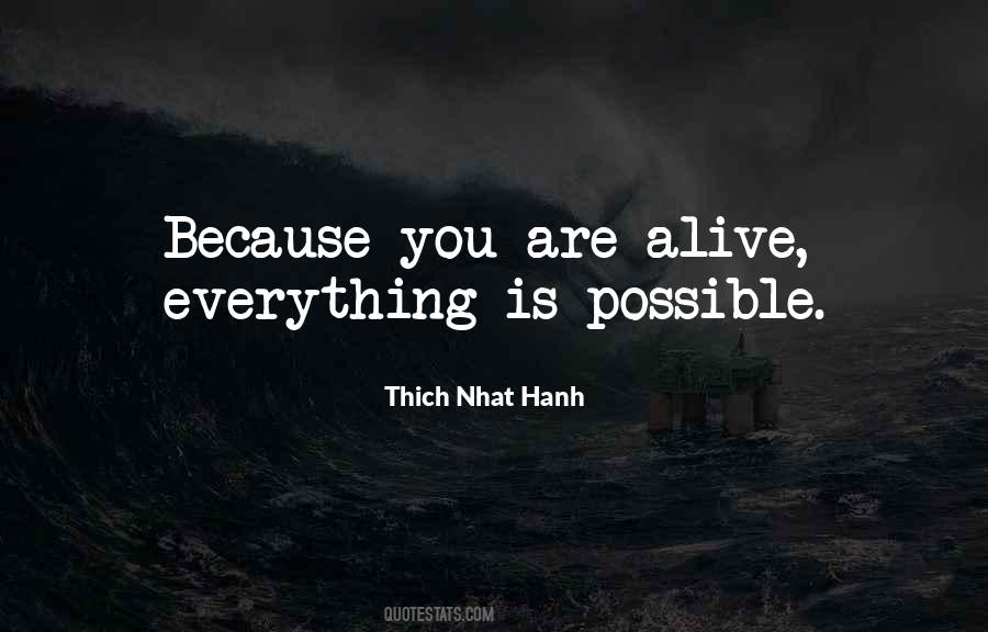 Quotes About Everything Is Possible #1723662