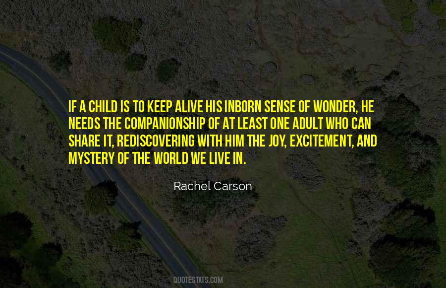 Quotes About Sense Of Wonder #117368