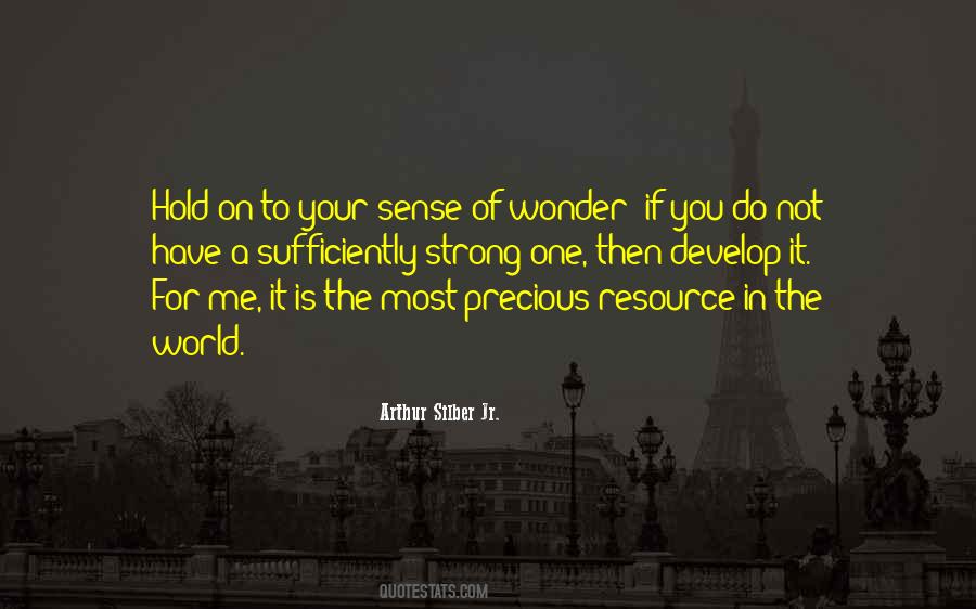 Quotes About Sense Of Wonder #1182030