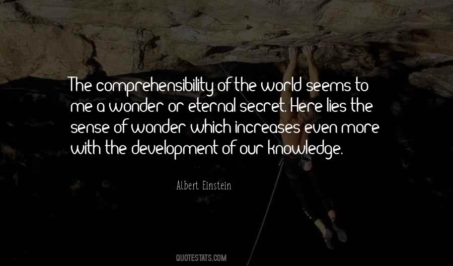 Quotes About Sense Of Wonder #1252303