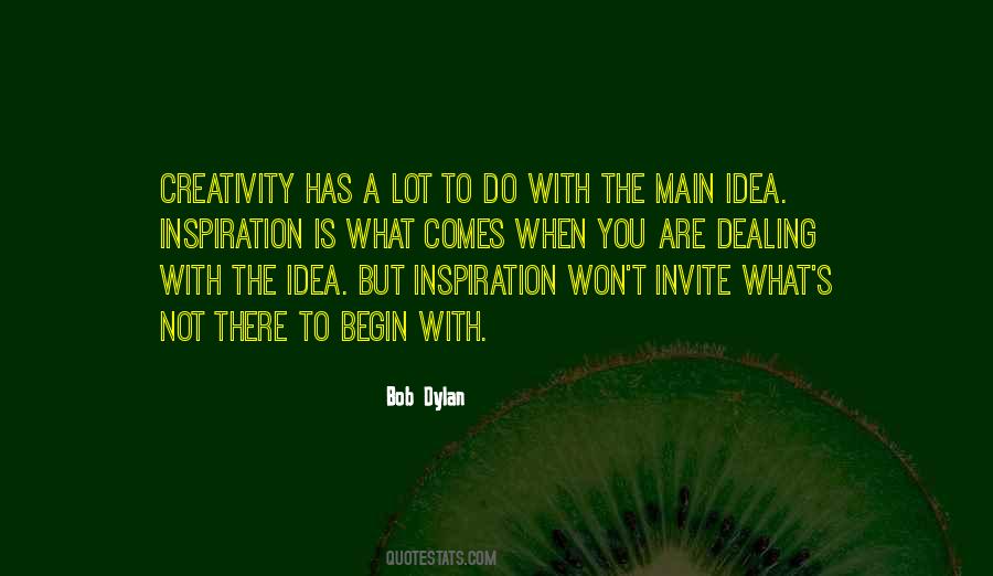 Quotes About Main Idea #1819128