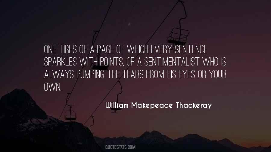 Makepeace Thackeray Quotes #273433