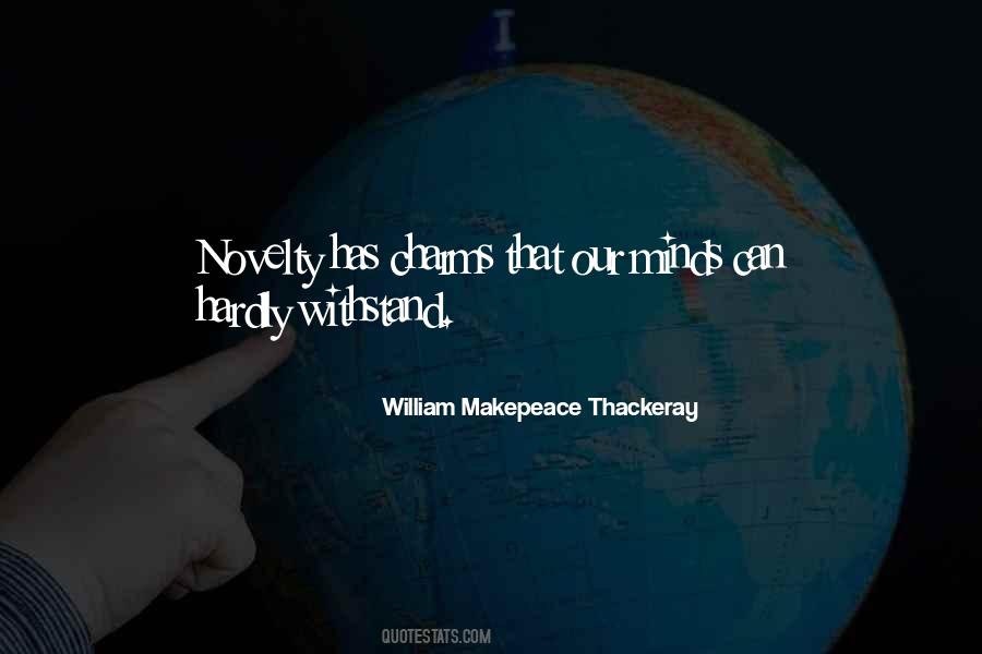 Makepeace Thackeray Quotes #300455