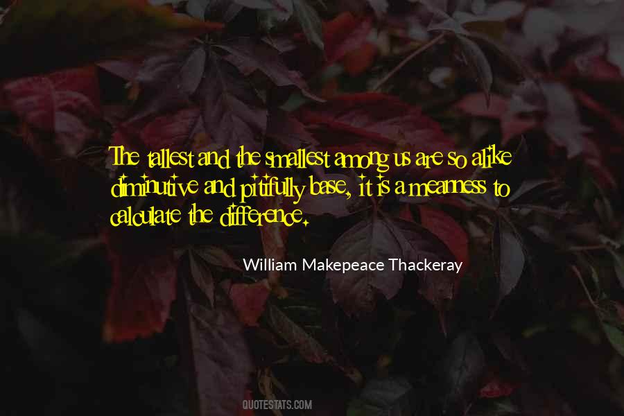 Makepeace Thackeray Quotes #39214