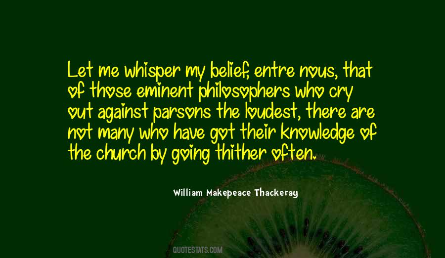 Makepeace Thackeray Quotes #425366