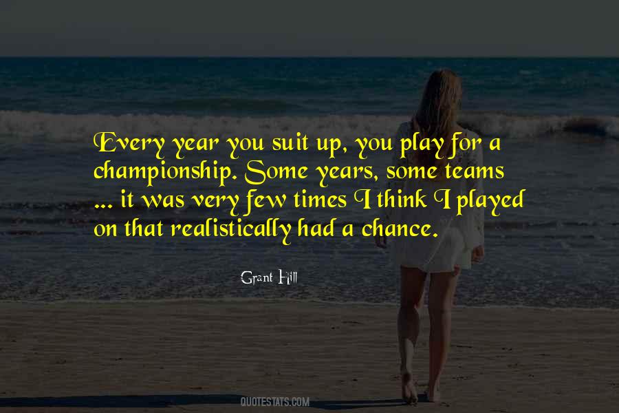 Quotes About Championship Teams #1506322