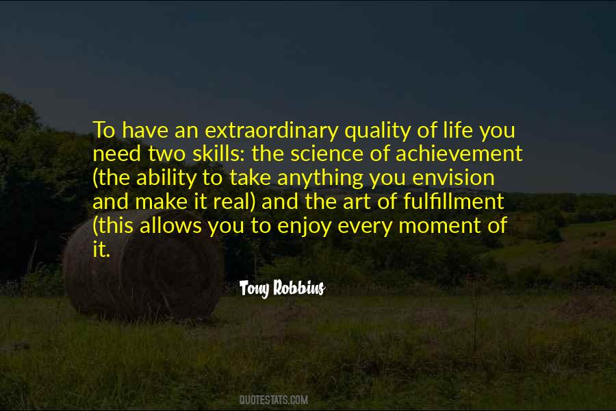 Life Fulfillment Quotes #49695