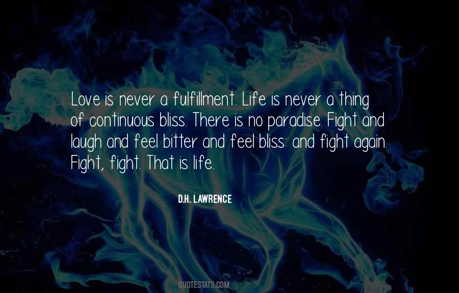 Life Fulfillment Quotes #84946