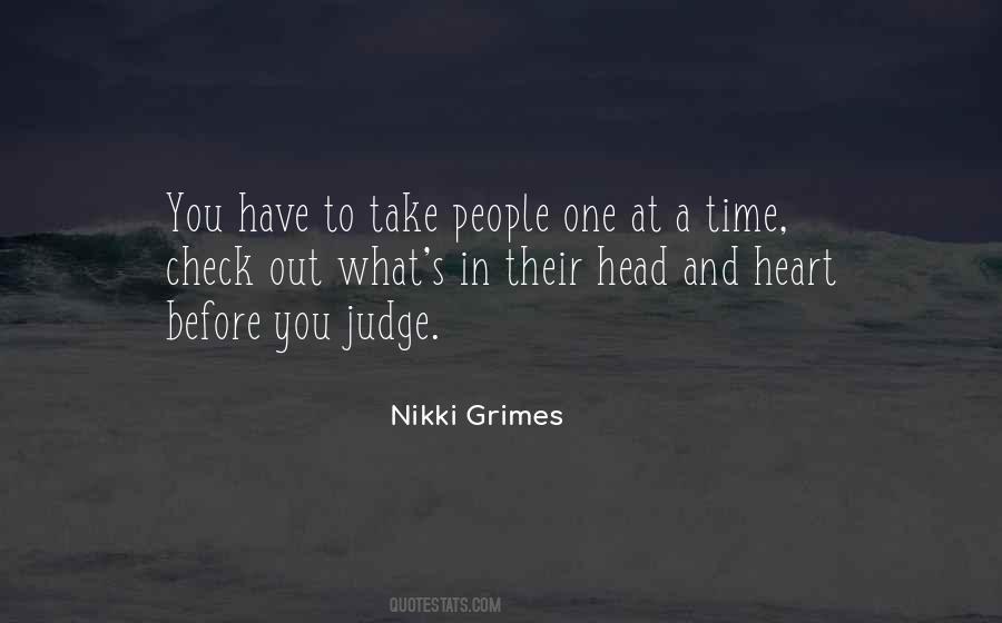Quotes About Before You Judge Me #59597