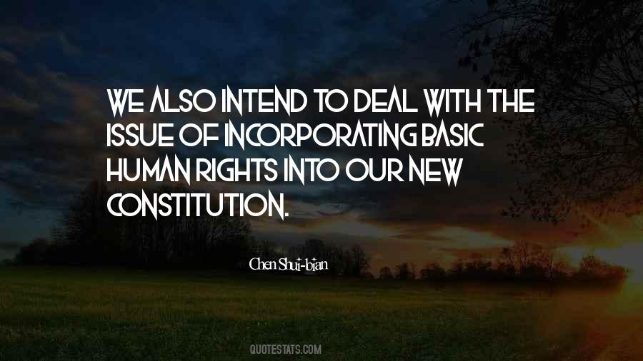 Quotes About Basic Human Rights #507398